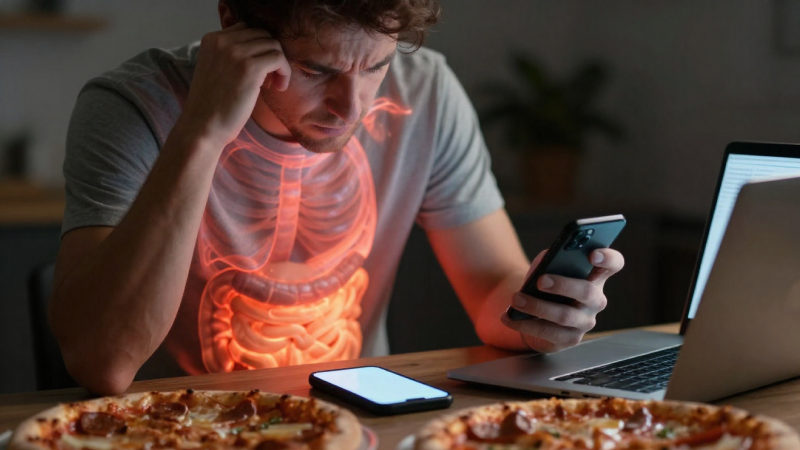 Gut Inflammation in Modern Lifestyles: How Stress, Diet, and Screens Are Disrupting Your Digestion